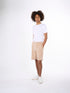 Kenntnisgecotton Bekleidung - lässige Terry -Shorts - Gots/Vegan - Safari